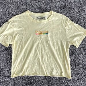 Polaroid small crop top
